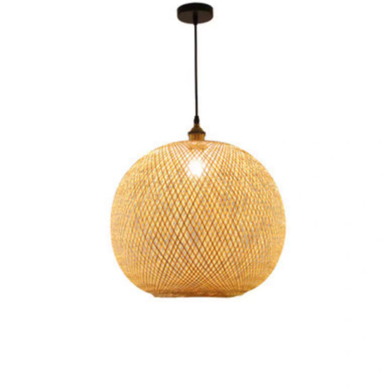 Straw Chandelier Small